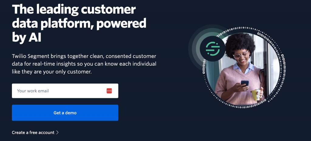 Segment homepage