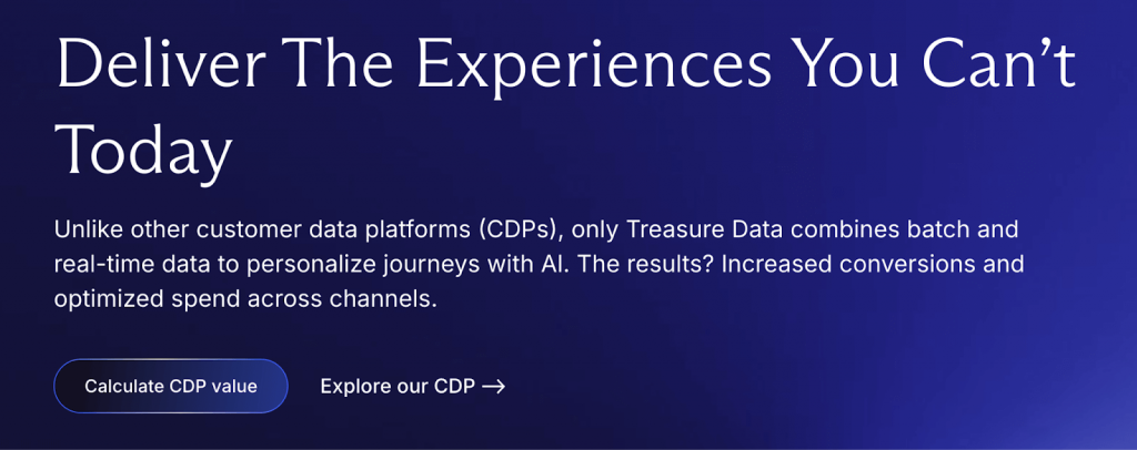 mParticle homepage
