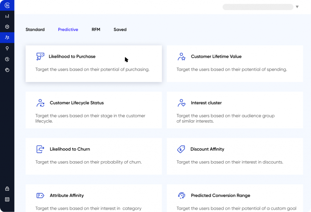 Insider One predictive audiences